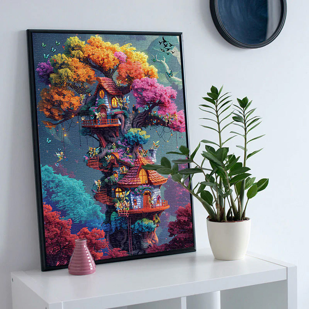 Puntatore di puzzle di fata albero 1000 pezzi