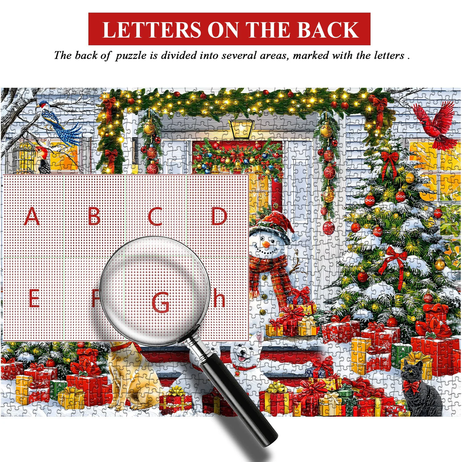Joy Christmas puzzle puzzle 1000 pezzi