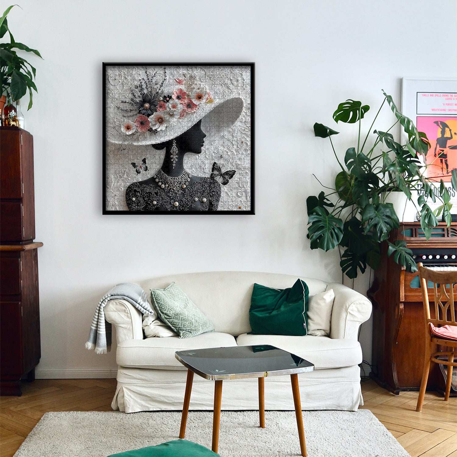 Jigsaw -Puzzle von Blumenmuse 1000 Stücke