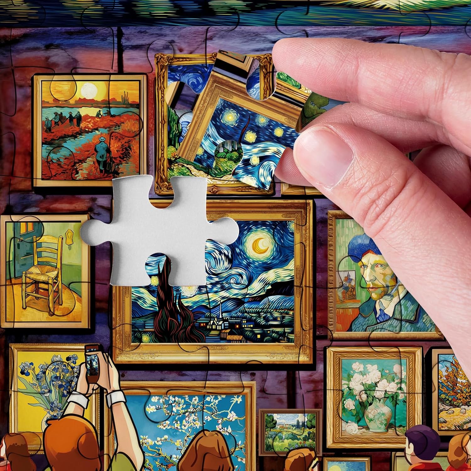Hommage à Gogh Jigsaw Puzzle 1000 pièces