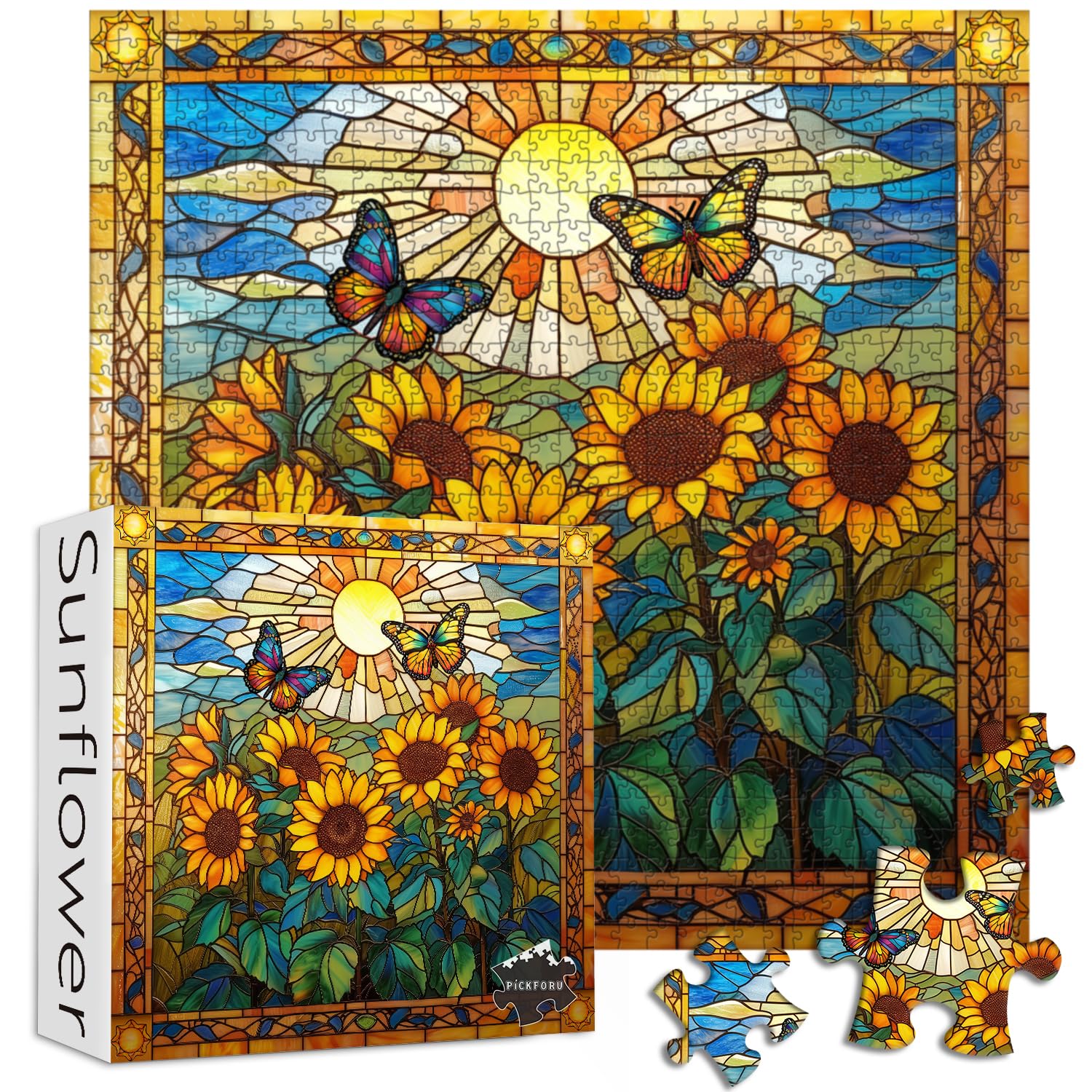 Sonnenblumen Puzzle 1000 Stücke