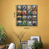 Birds art puzzle puzzle 1000 pezzi
