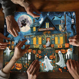 Halloween Haunted House Jigsaw Puzzle 1000 pezzi