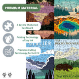 Parchi nazionali puzzle puzzle 1000 pezzi