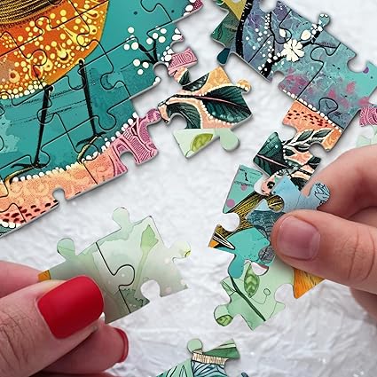 Puzzle uccelli retrò puzzle 1000 pezzi
