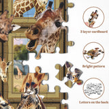 Pieci di puzzle per giraffe divertenti 1000 pezzi