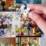 Rompecabezas de arte de flores 1000 piezas