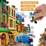 Puzzle cittadino da mare 1000 pezzi