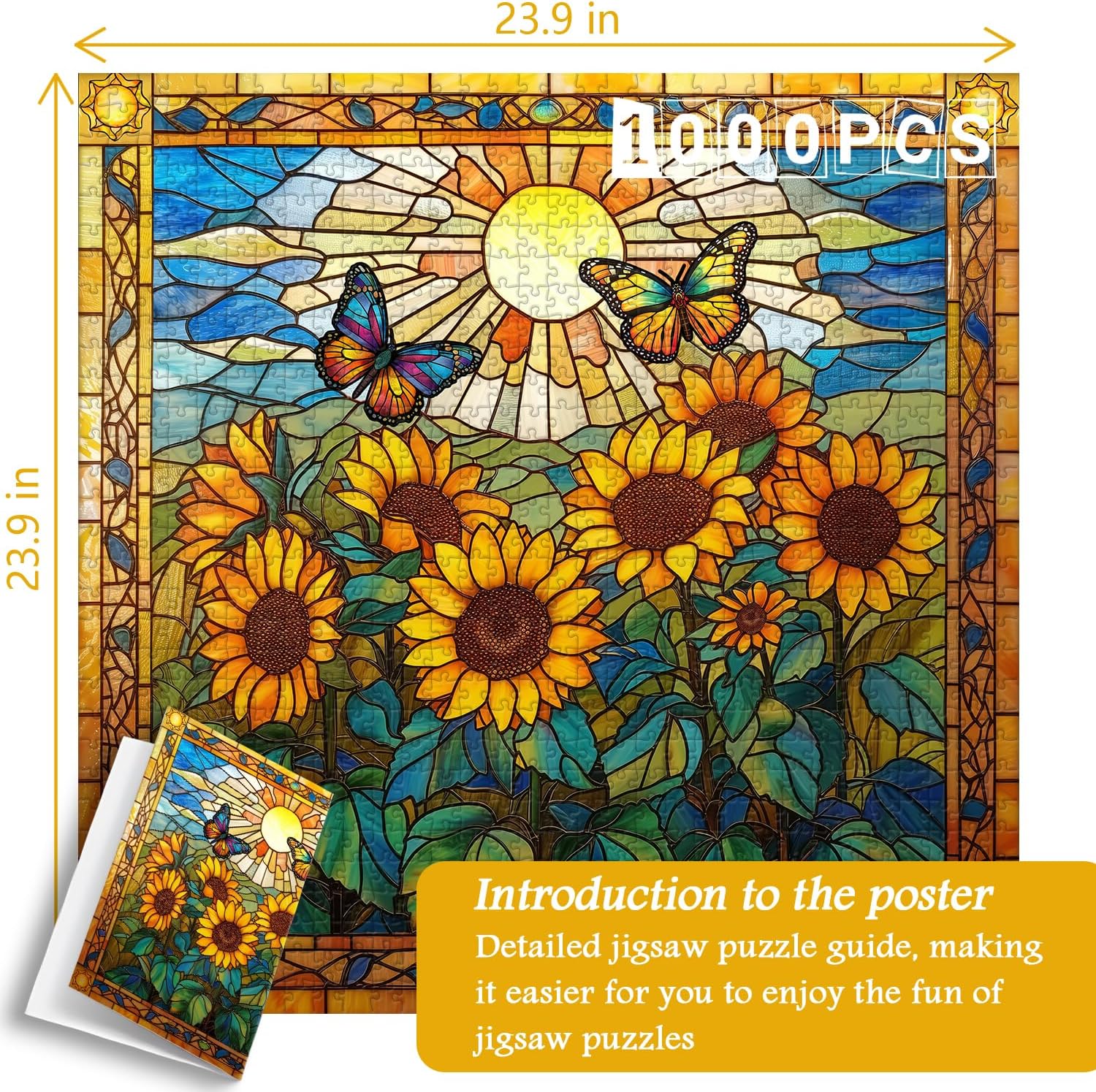 Sonnenblumen Puzzle 1000 Stücke