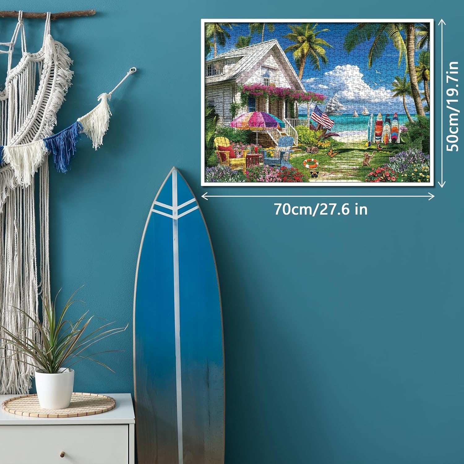 Puzzle de la tranquillité côtière Puzzle 1000 pièces