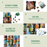 Parchi nazionali puzzle puzzle 1000 pezzi