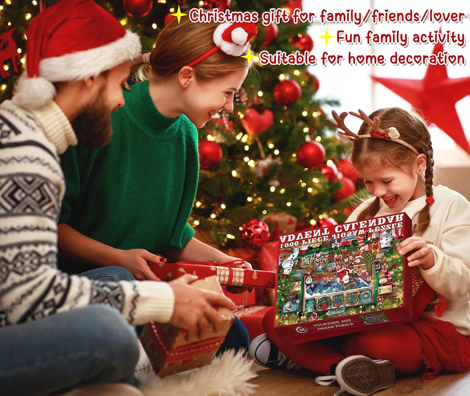 Yuletide joy puzzle puzzle 1000 pezzi