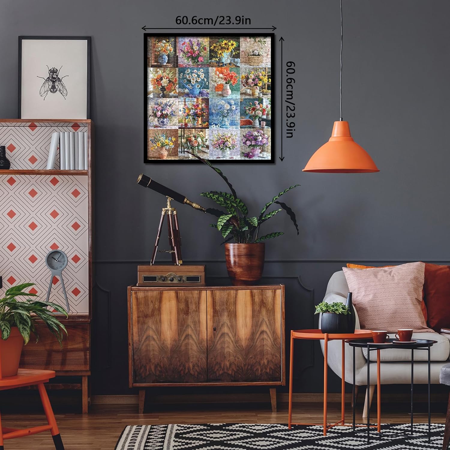 Rompecabezas de arte de flores 1000 piezas