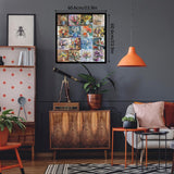 Rompecabezas de arte de flores 1000 piezas