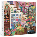 Rainbow Succulent Jigsaw Puzzle 1000 Pieces