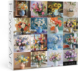 Rompecabezas de arte de flores 1000 piezas