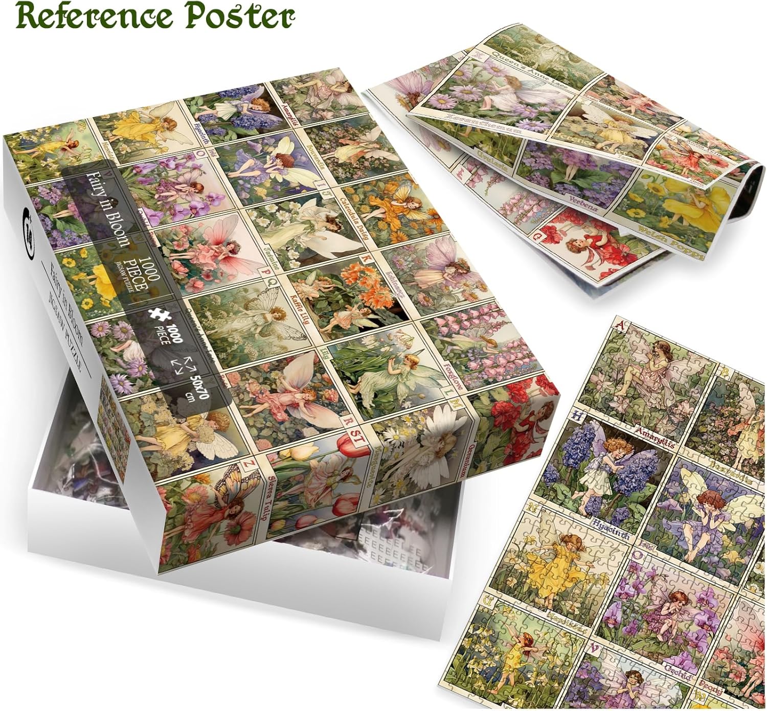 Fee in Bloom Puzzle 1000 Stücke