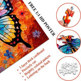 Mosaic Butterfly Art Puzzle 1000 Stücke