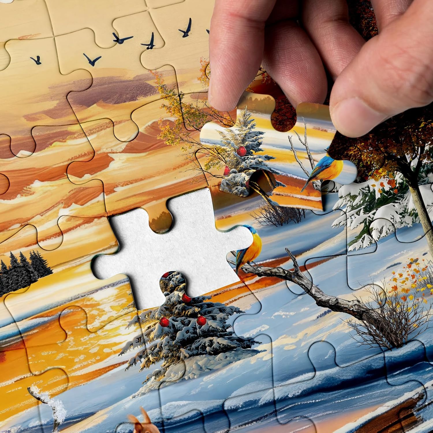 Sunset Cottage Jigsaw Puzzle 1000 Pieces