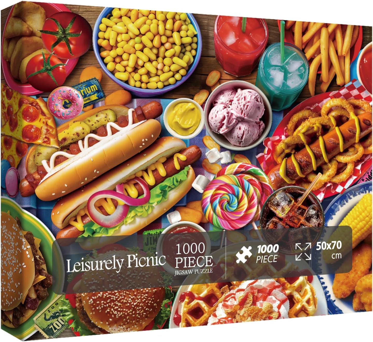 Puzzle puzzle da picnic 1000 pezzi