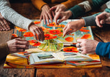 Puzzle eleganza arancione puzzle 1000 pezzi