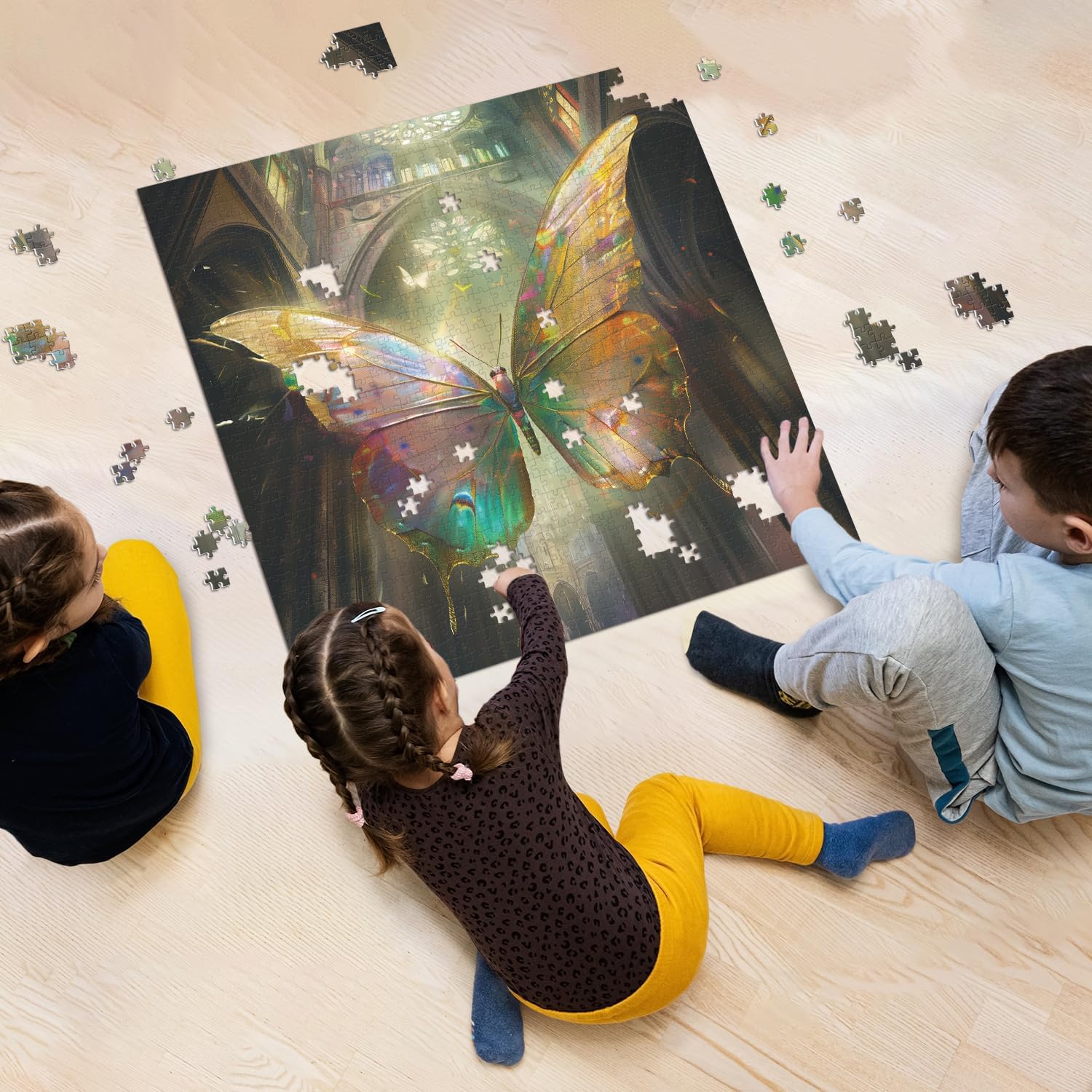 Divine Butterfly Jigsaw Puzzle 1000 Pieces