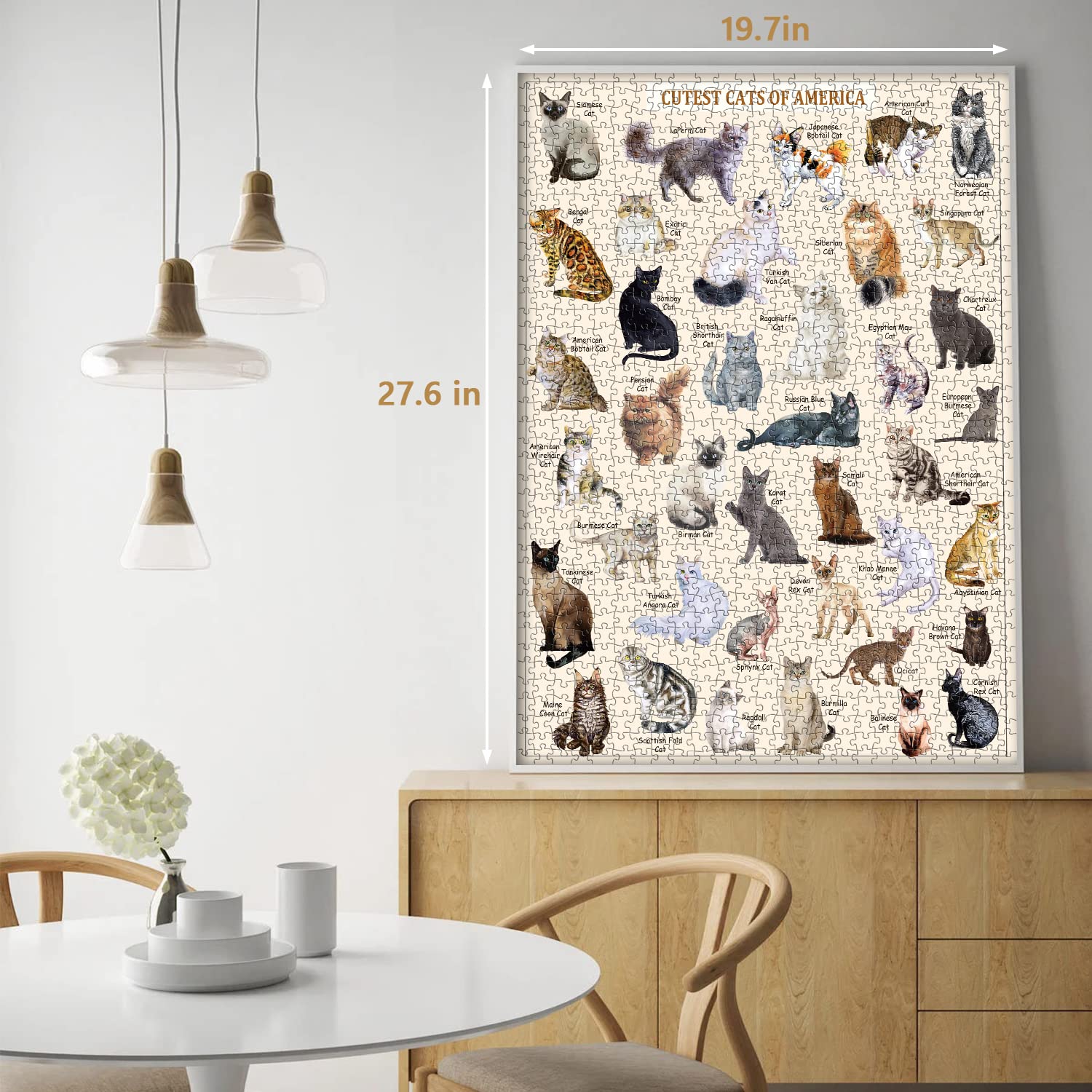 I più carini gatti puzzle 1000 pezzi