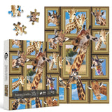 Pieci di puzzle per giraffe divertenti 1000 pezzi