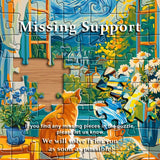 Starry Night Cat puzzle puzzle 1000 pezzi