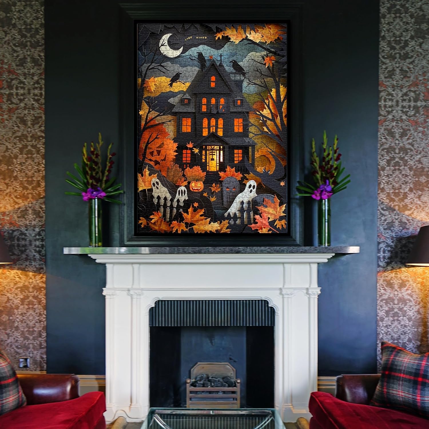 Ghostly Manor Jigsaw Puzzle 1000 pièces