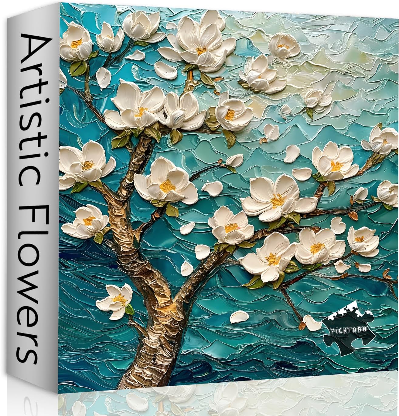 Künstlerische Blumen Puzzle 1000 Stücke