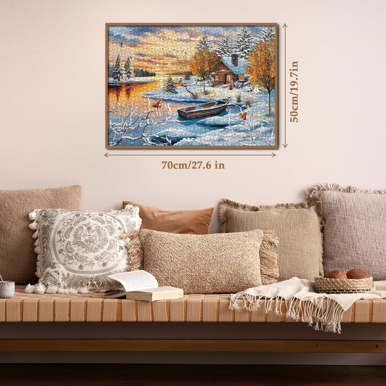 Sunset Cottage Jigsaw Puzzle 1000 Pieces