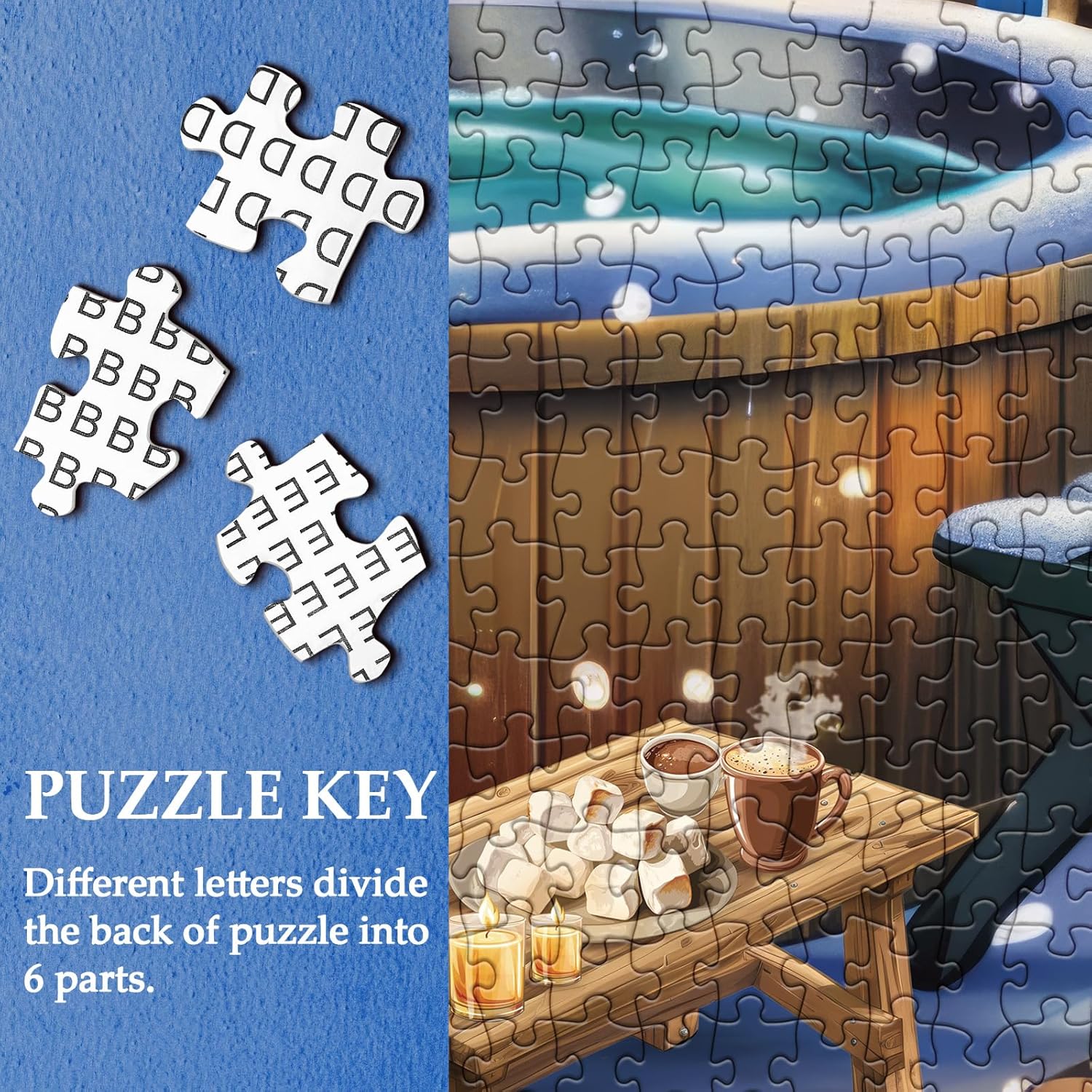 Aurora Retreat puzzle puzzle 1000 pezzi