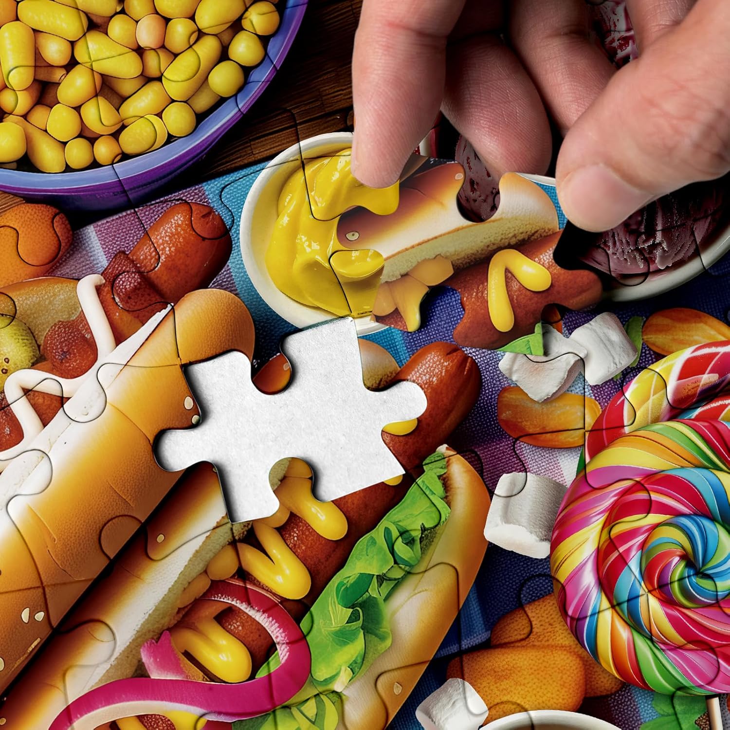 Puzzle puzzle da picnic 1000 pezzi