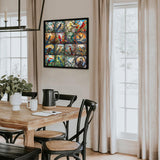 Birds art puzzle puzzle 1000 pezzi