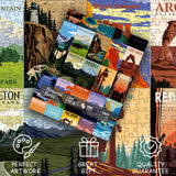 Parchi nazionali puzzle puzzle 1000 pezzi