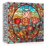 Künstlerische Blumenpuzzle 1000 Stücke