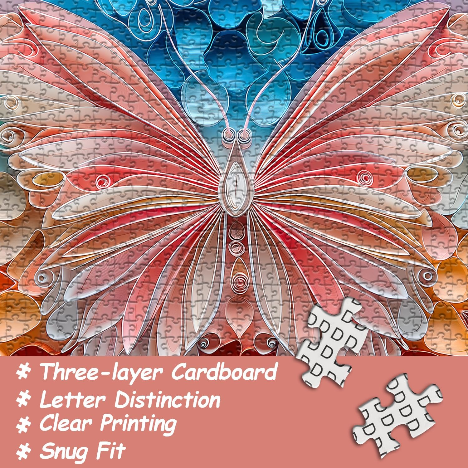 Butterfly art Jigsaw Puzzle 1000 Pieces