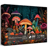 Puzzle foresta di funghi 1000 pezzi