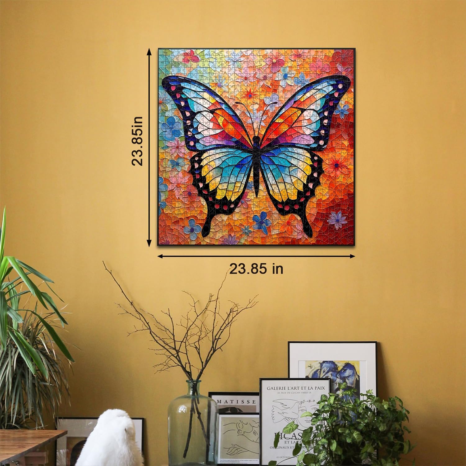 Mosaic Butterfly Art Puzzle 1000 Stücke