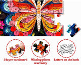 Puzzle à papillons floraux 1000 pièces