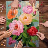 Fiori artistici puzzle puzzle 1000 pezzi