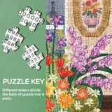 Regenbogen Sukkulente Puzzle 1000 Stücke
