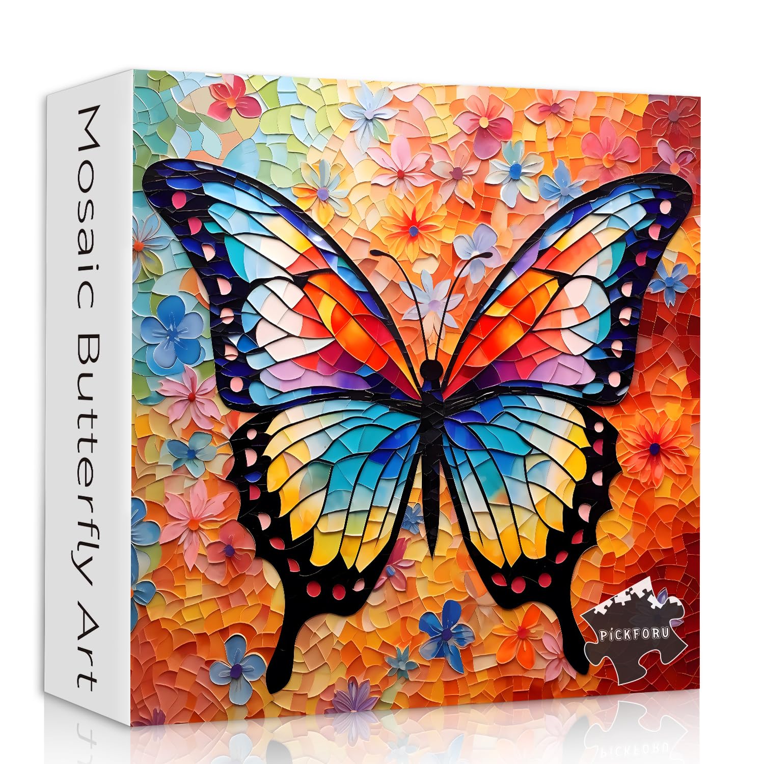 Mosaic Butterfly Art Puzzle 1000 Stücke