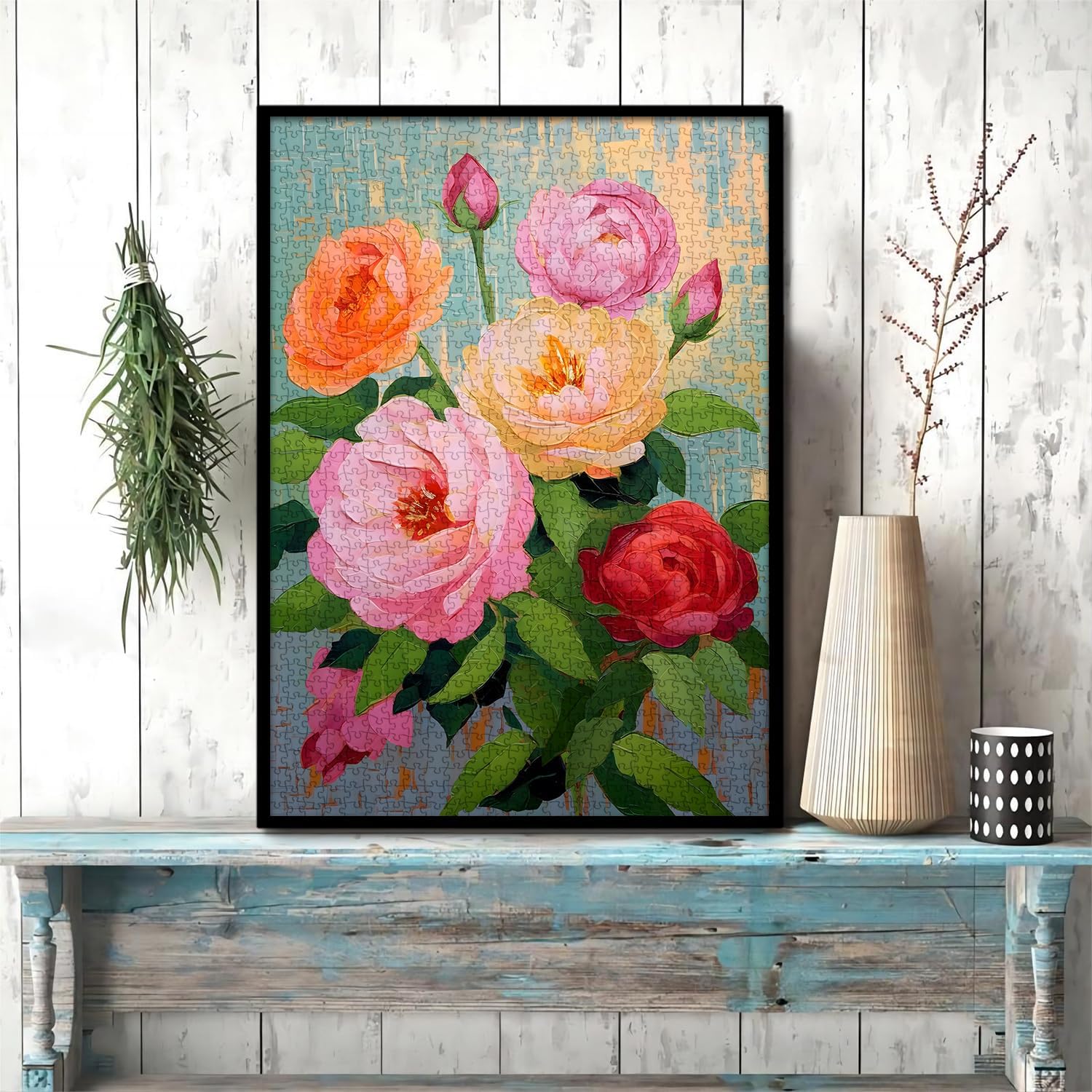 Fiori artistici puzzle puzzle 1000 pezzi