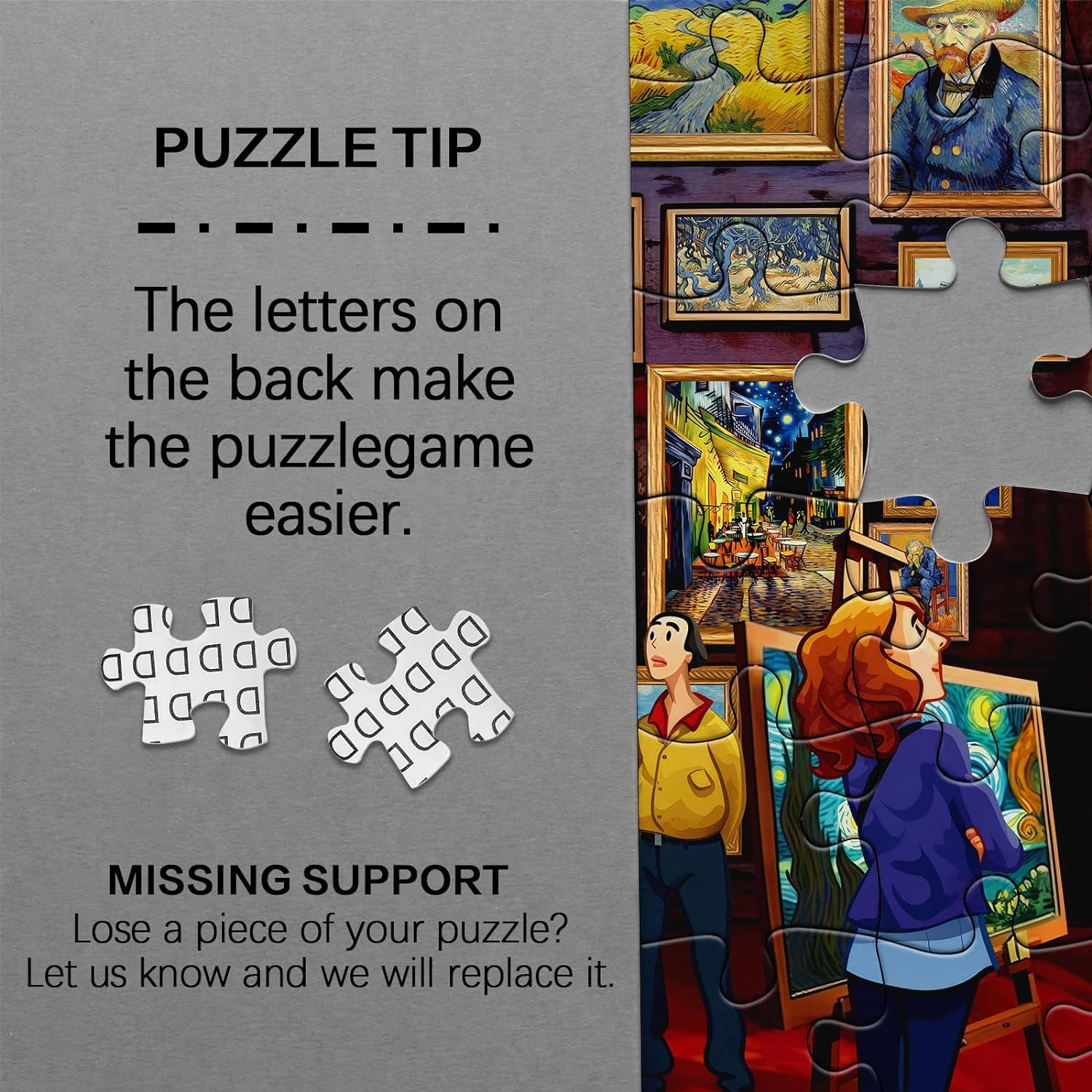 Hommage à Gogh Jigsaw Puzzle 1000 pièces