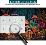 Puzzle foresta di funghi 1000 pezzi