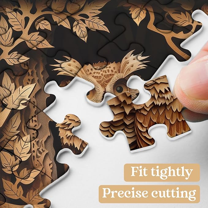 Pun puzzle 1000 di Owl's Nest Jigsaw 1000 pezzi