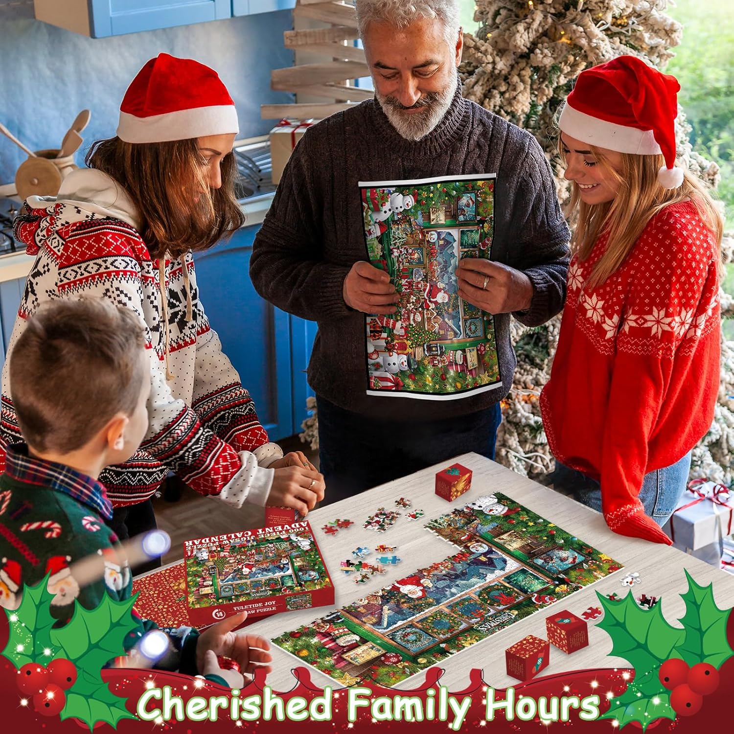Yuletide joy puzzle puzzle 1000 pezzi