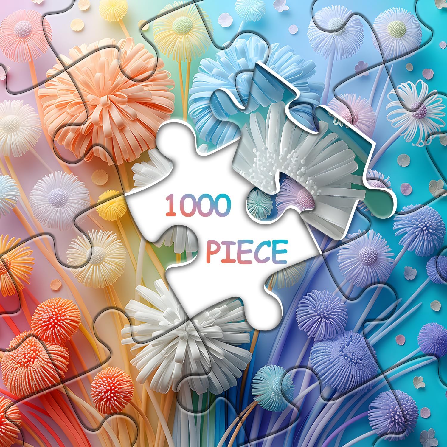 Arcobaleno puzzle puzzle 1000 pezzi